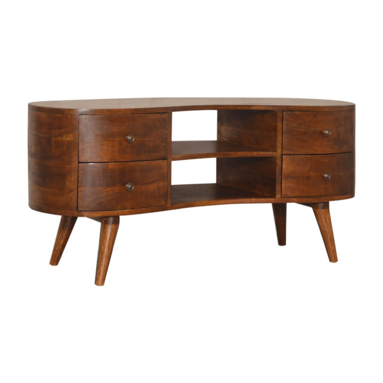 Elias TV Stand, Chestnut