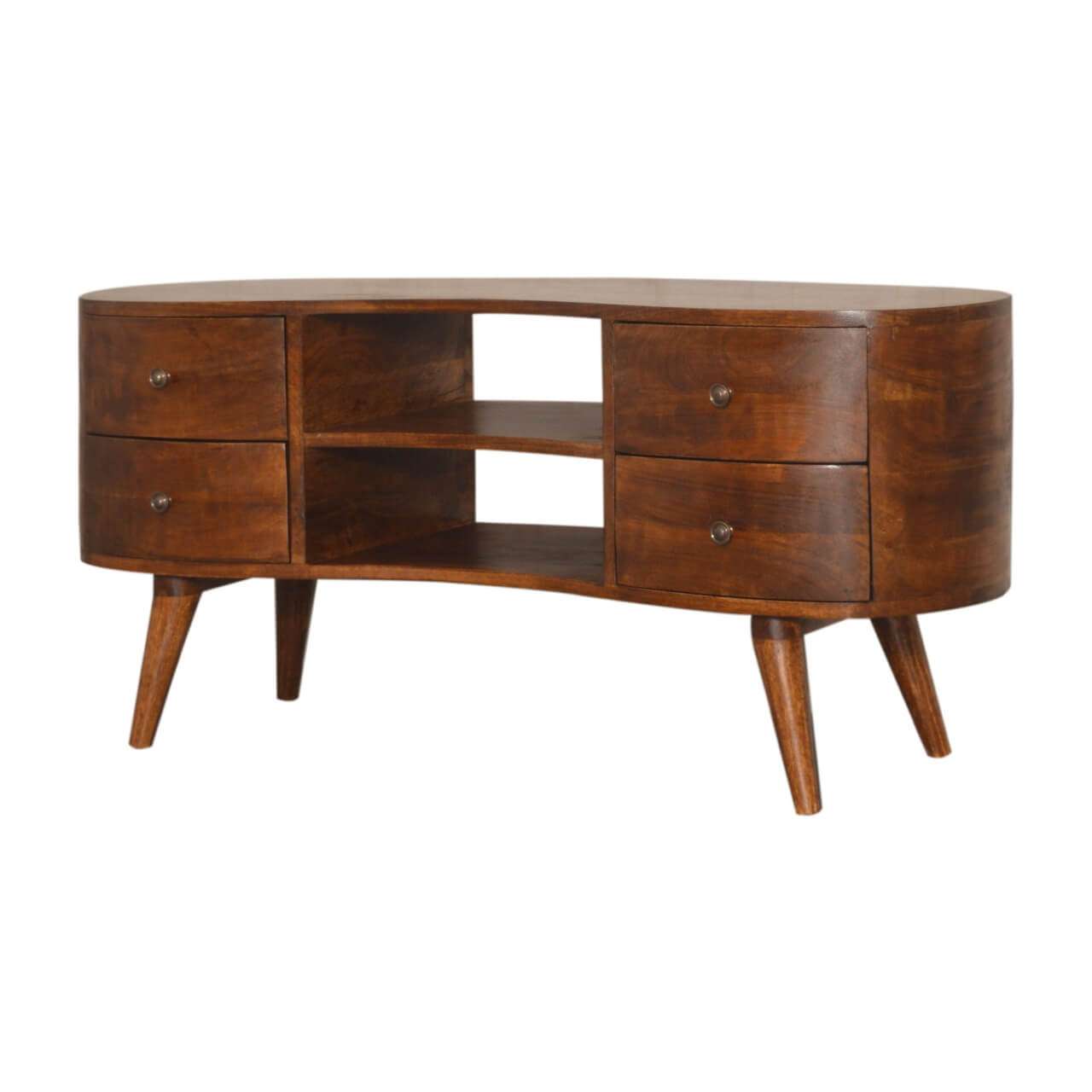 Elias TV Stand, Chestnut