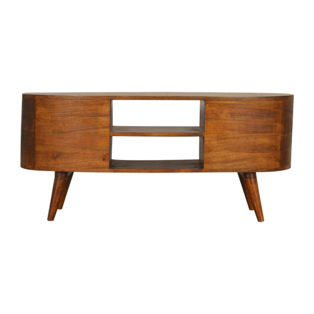 Elias TV Stand, Chestnut