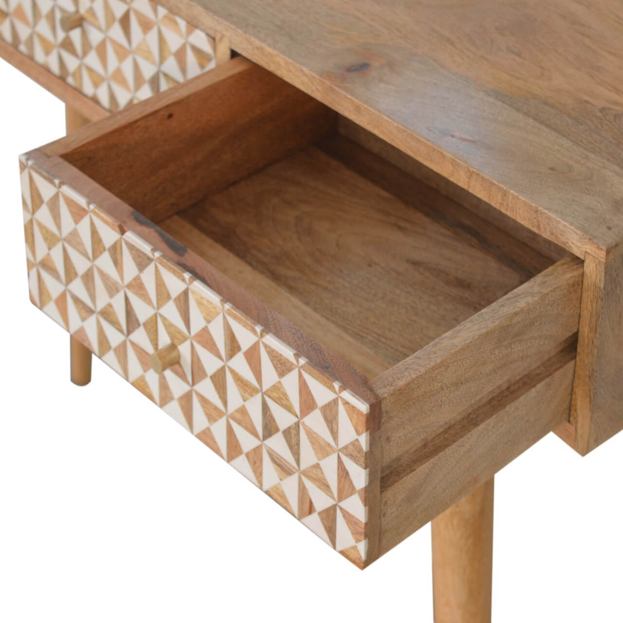 Sarina Console Table, Resin Inlay