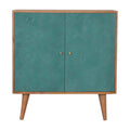 Acadia Cabinet, Teal