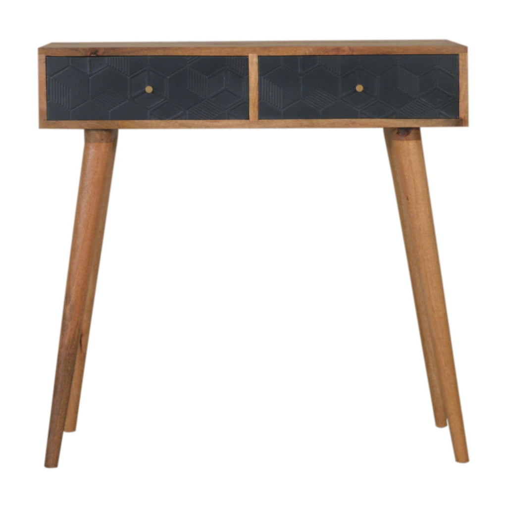 Acadia Console Table, Navy