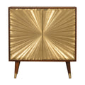 Manilla Cabinet, Brass