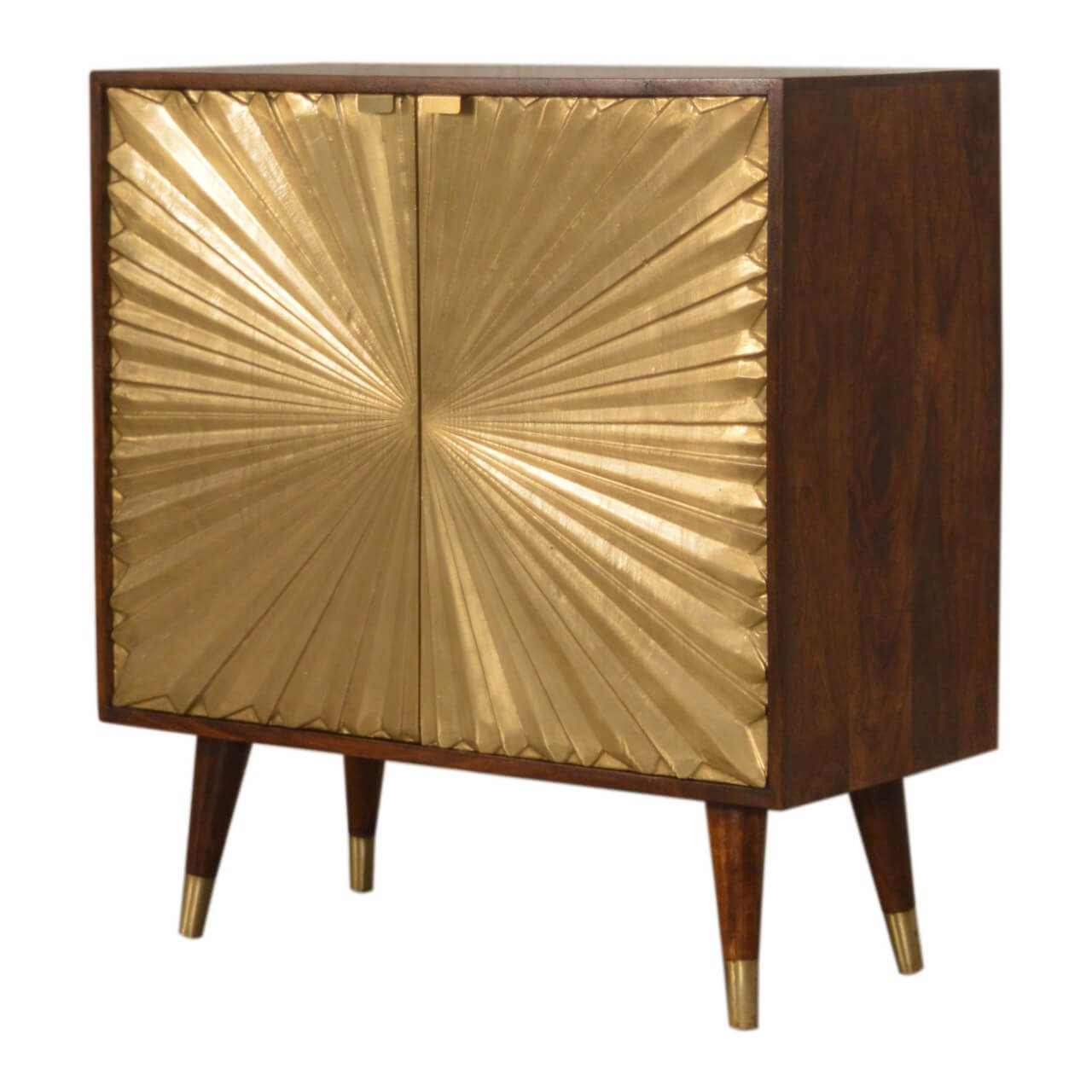 Manilla Cabinet, Brass