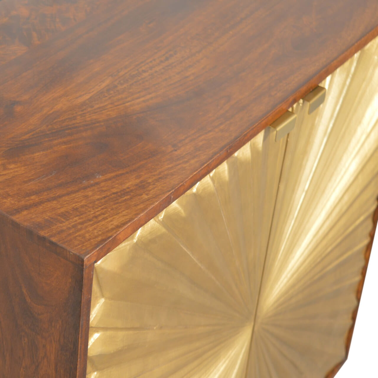 Manilla Cabinet, Brass