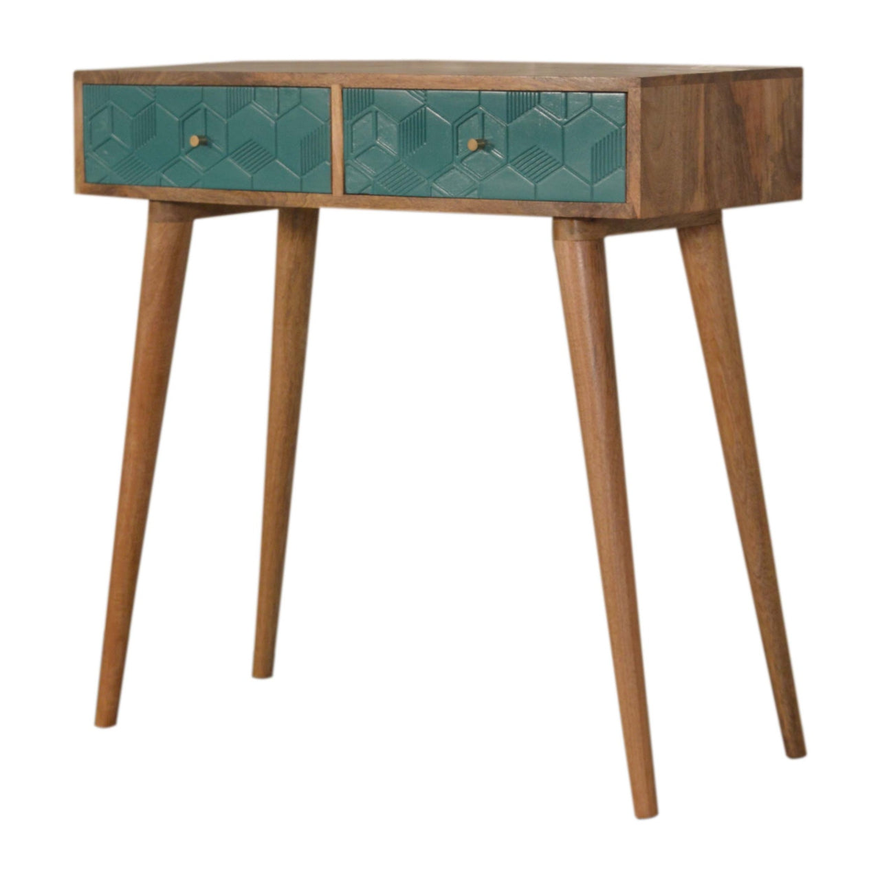 Acadia Console Table Teal