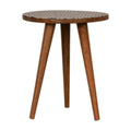 Diamond Print End Table