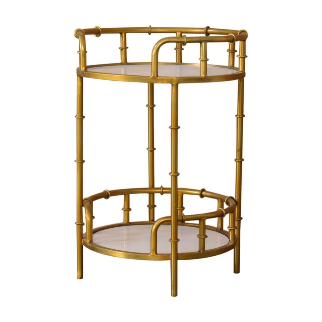 Marble Top Tray Table