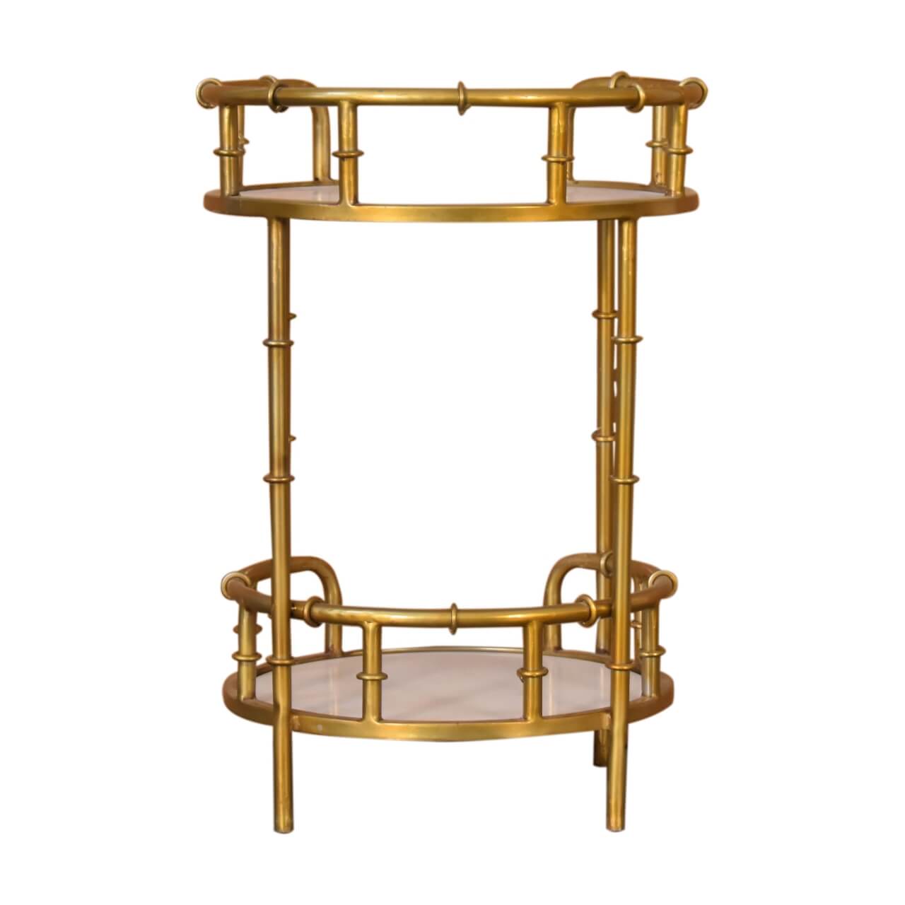 Marble Top Tray Table