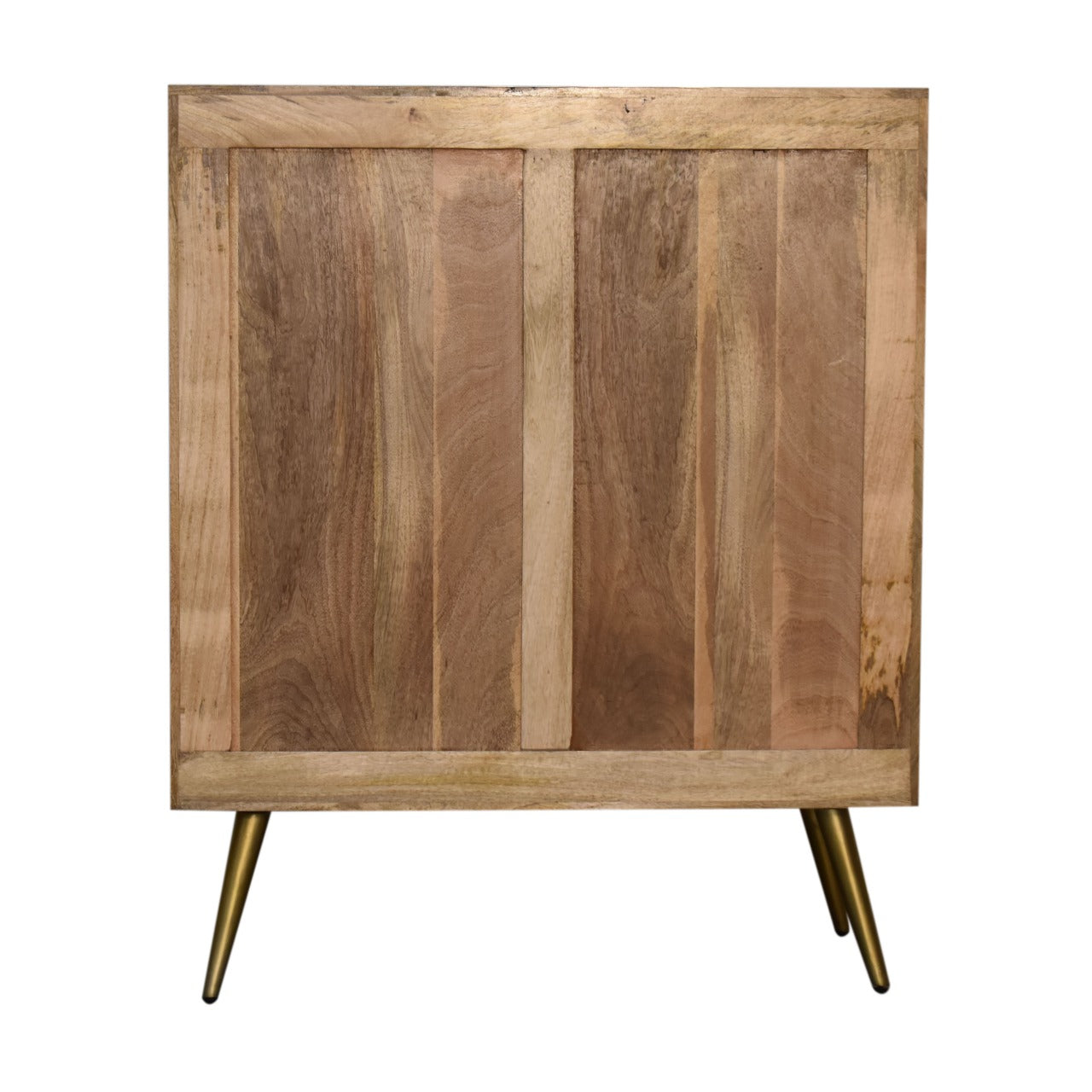 Wooden Cabinet, Cement and Brass