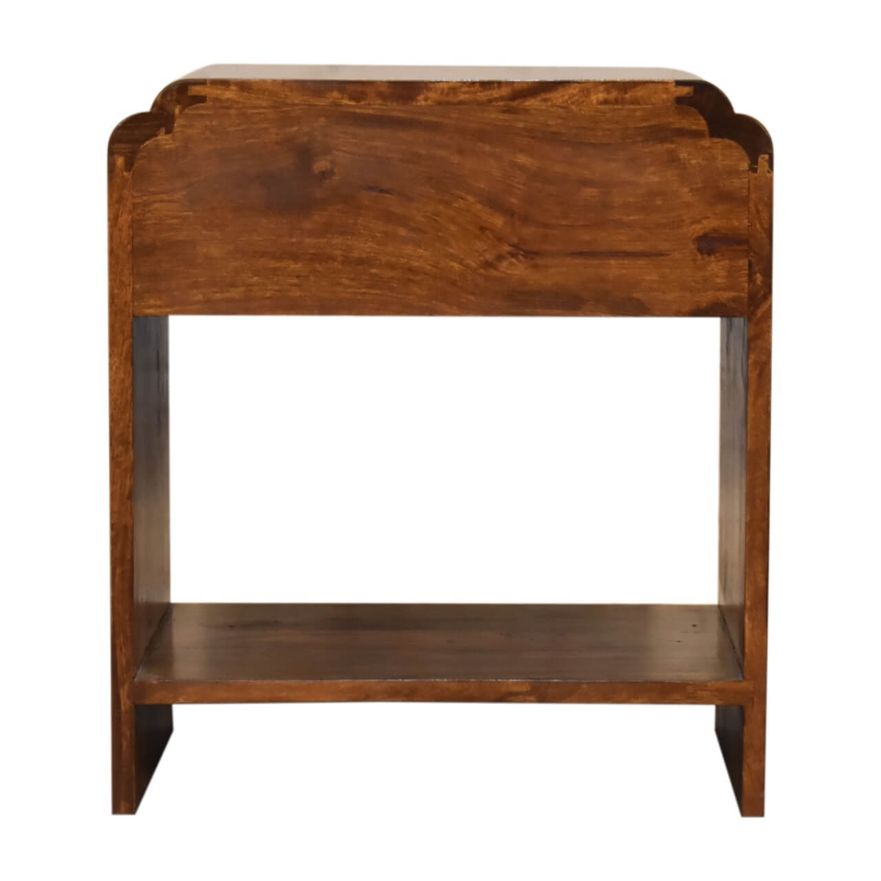 Newton Wooden Bedside Table, Chestnut