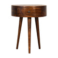 Semi Circle Bedside, Chestnut