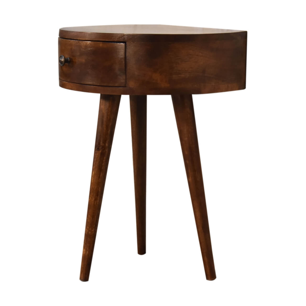 Semi Circle Bedside, Chestnut