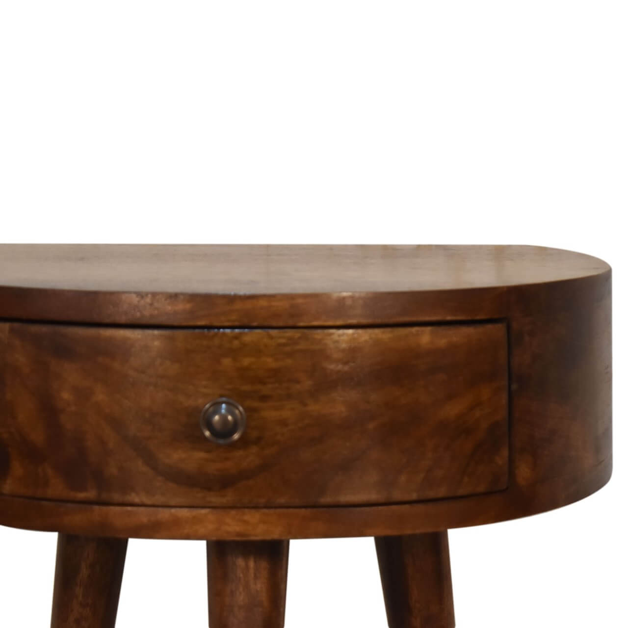 Semi Circle Bedside, Chestnut