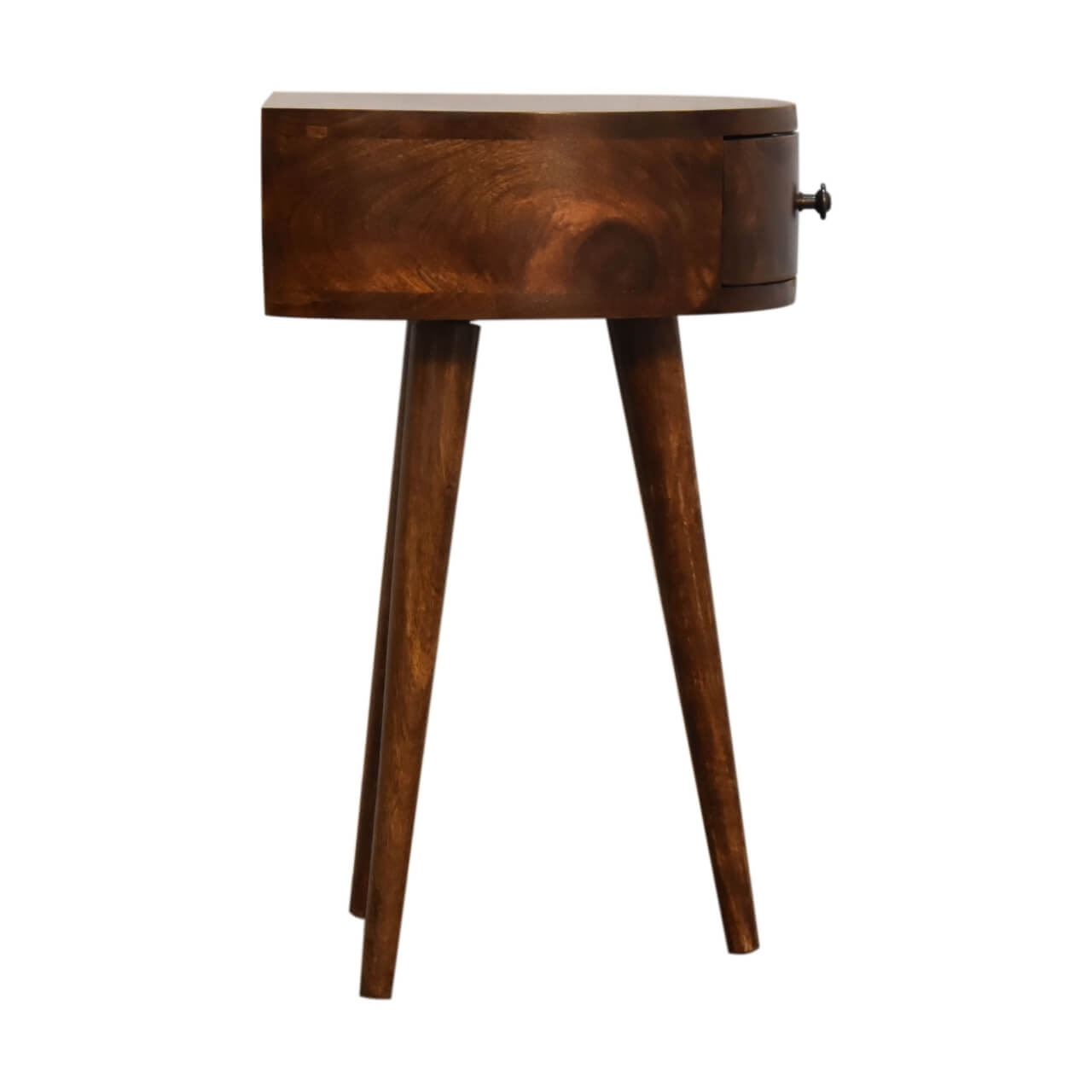 Semi Circle Bedside, Chestnut