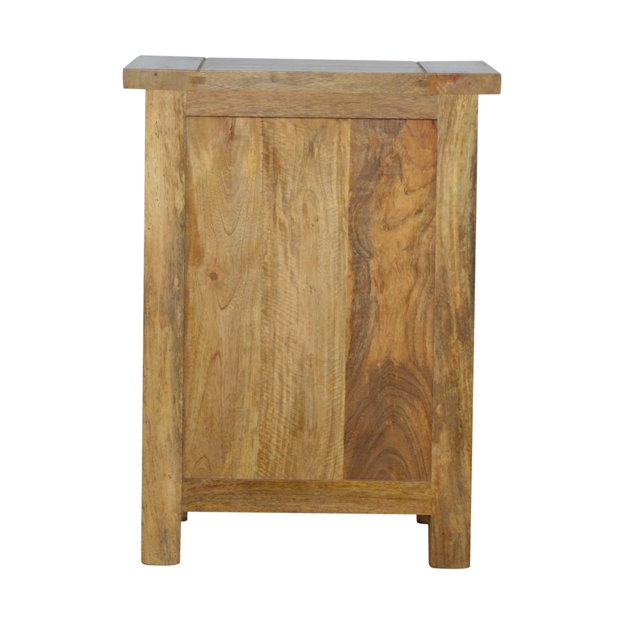 3 Drawer Mango Wood Bedside Table