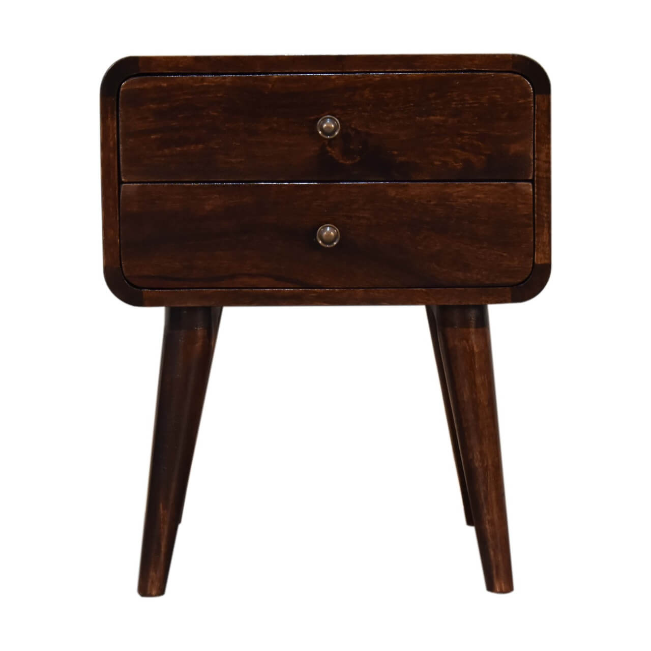 Arto Bedside Table, Walnut