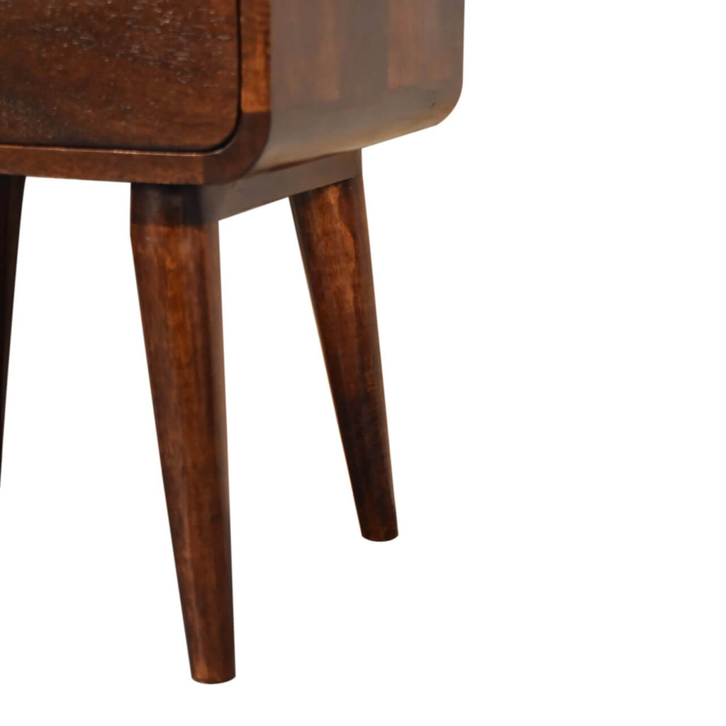 Arto Bedside Table, Walnut