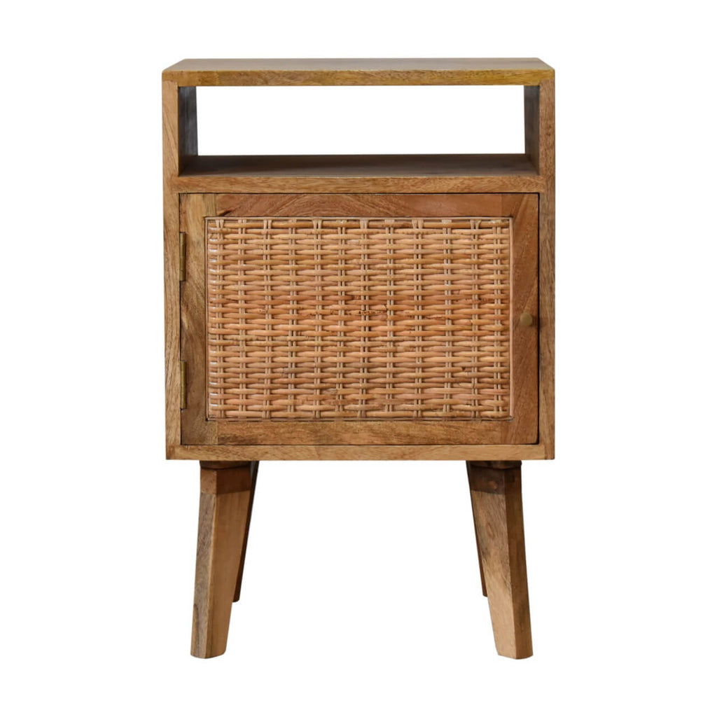 Woven Bedside Table