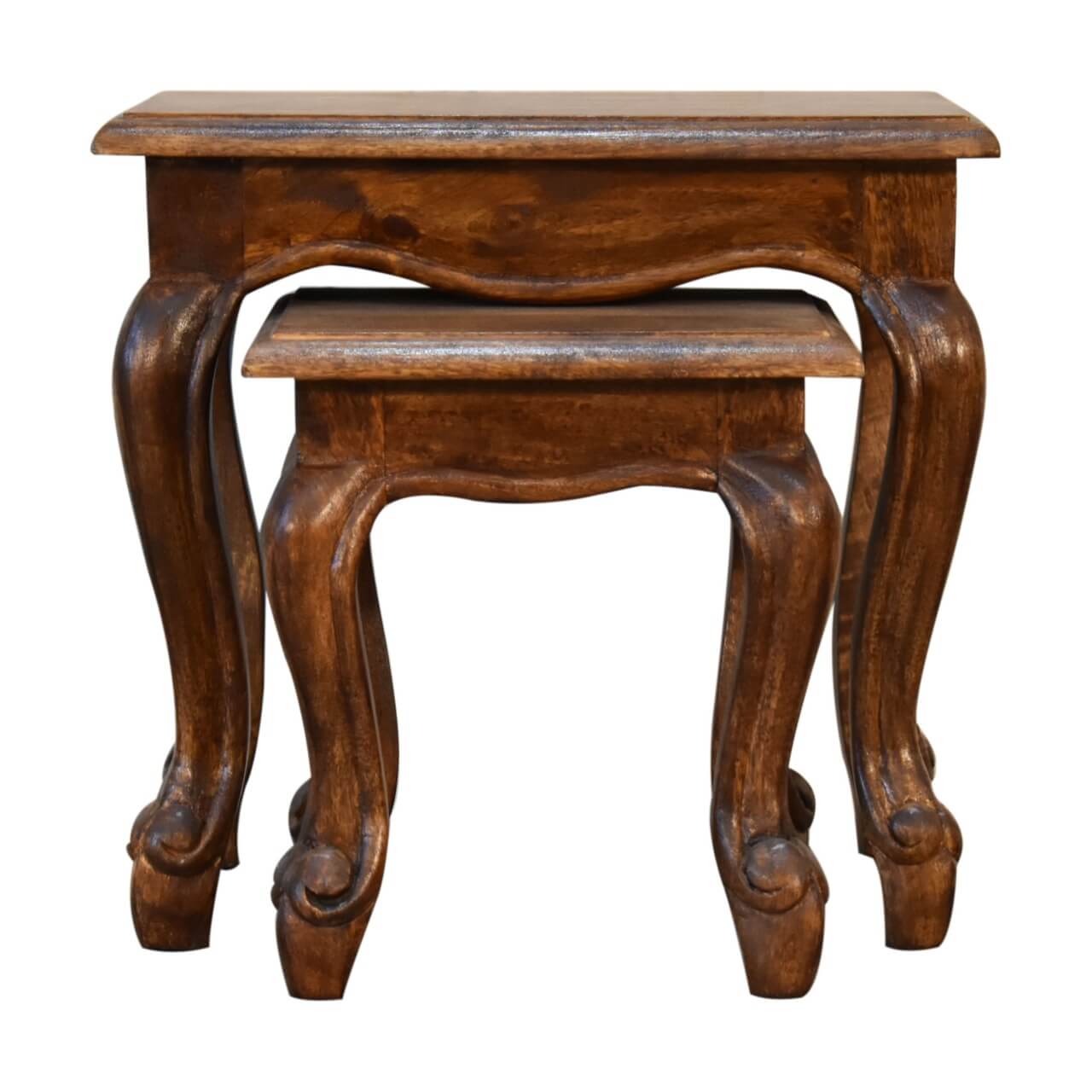 Juliette Nest of Tables, Chestnut