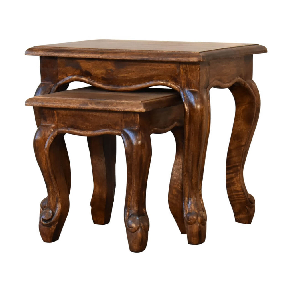 Juliette Nest of Tables, Chestnut