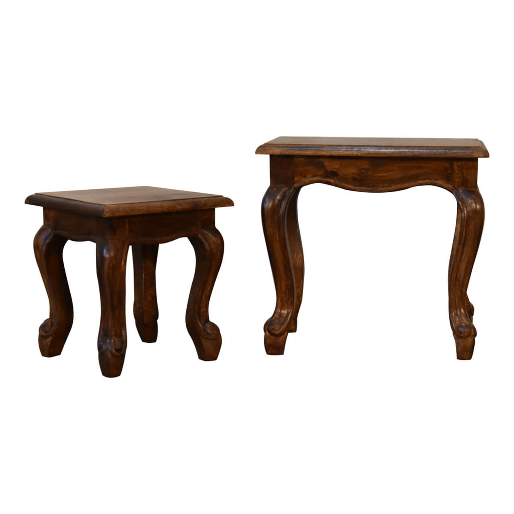 Juliette Nest of Tables, Chestnut