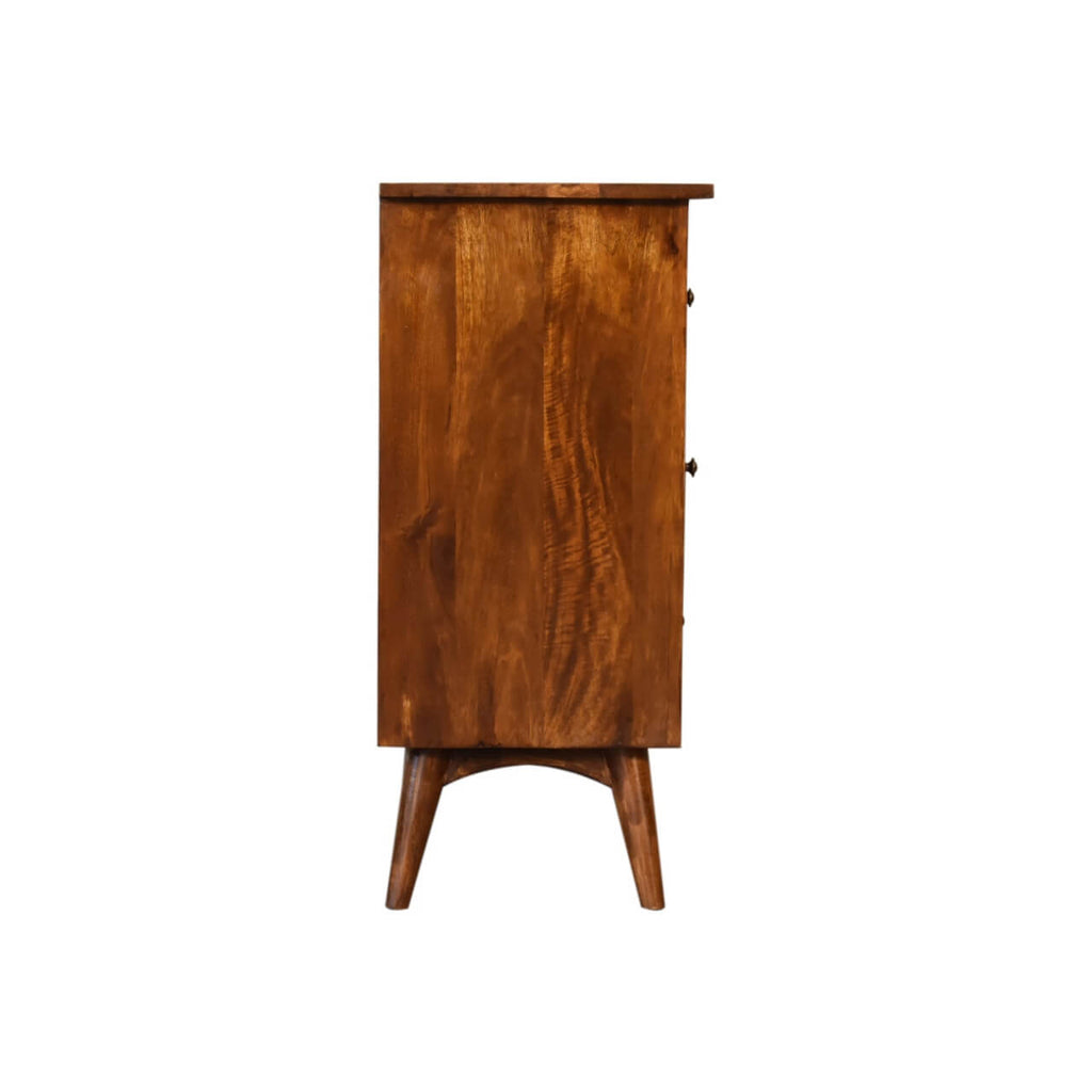 Aaren 8 Drawer Chest, Chestnut