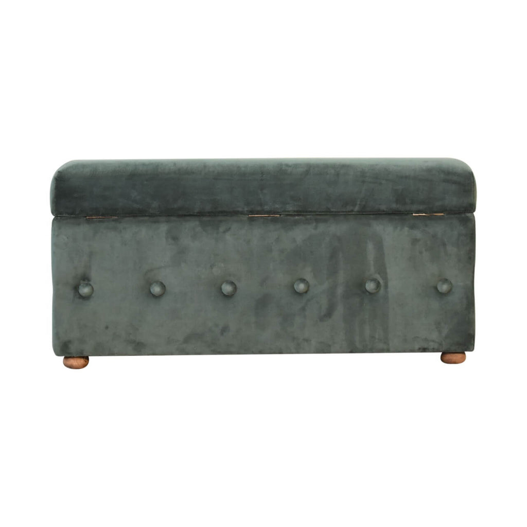 Emerald Green Ottoman