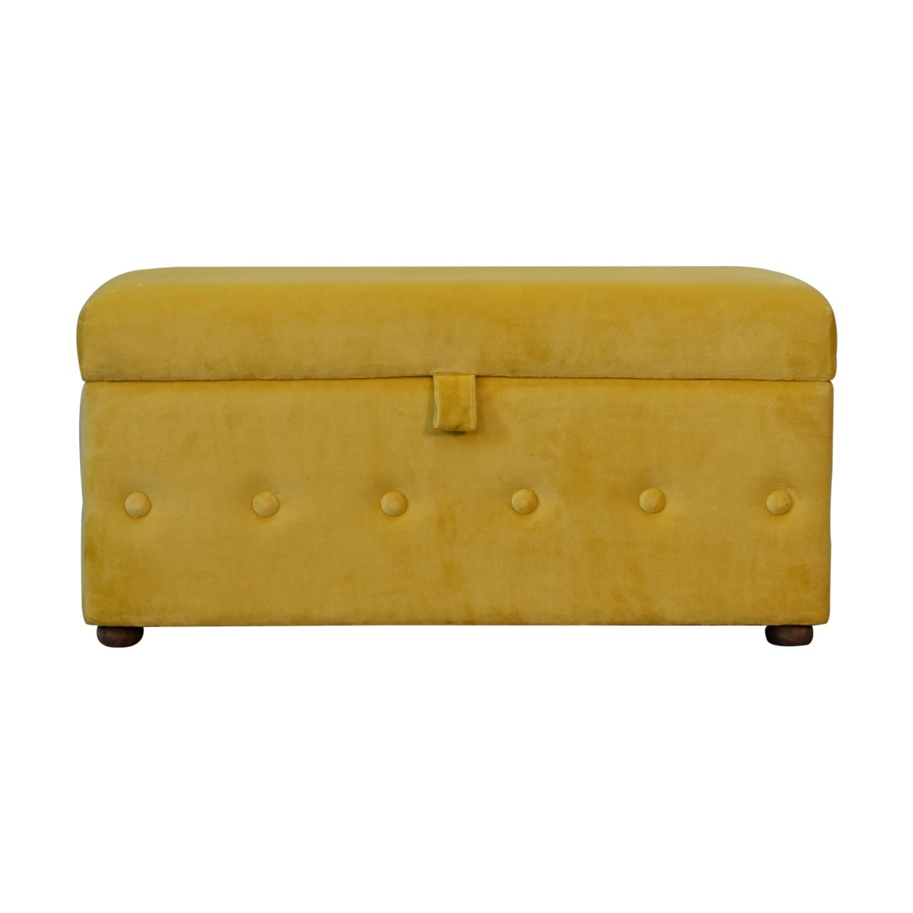 Mustard Blanket Box