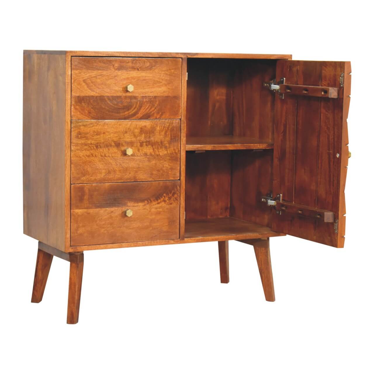 Brass Inlay Cabinet