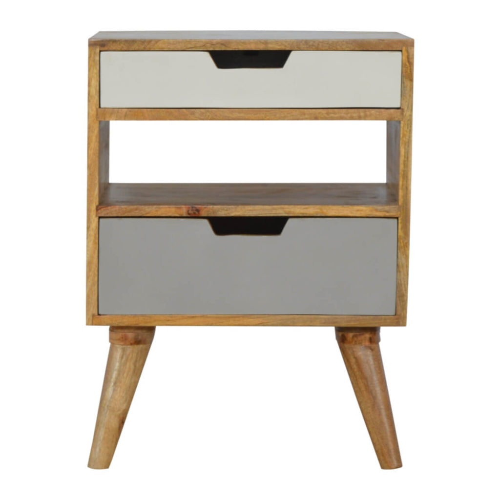 Cut-Out Gradient Bedside