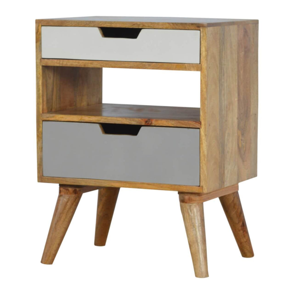 Cut-Out Gradient Bedside