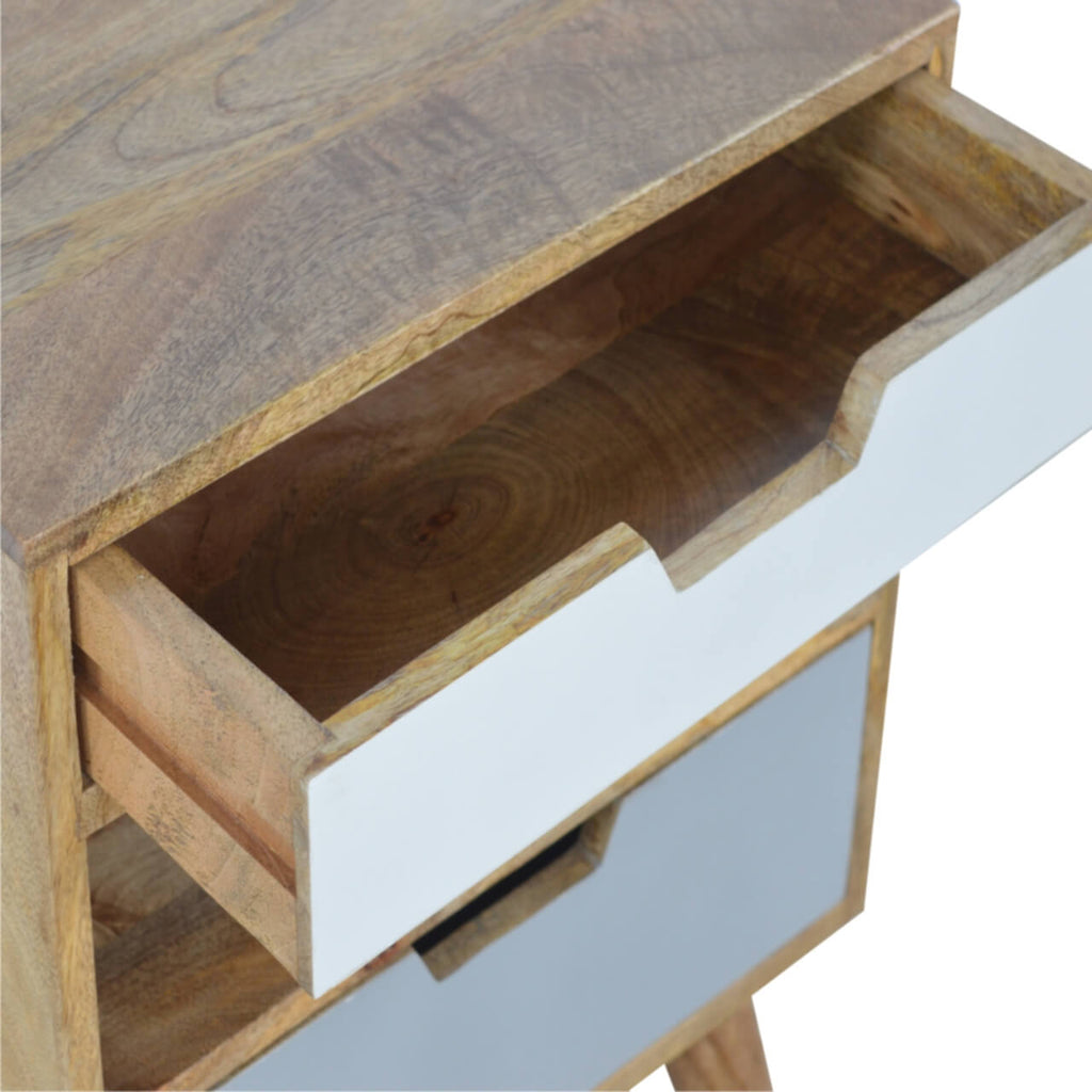 Cut-Out Gradient Bedside