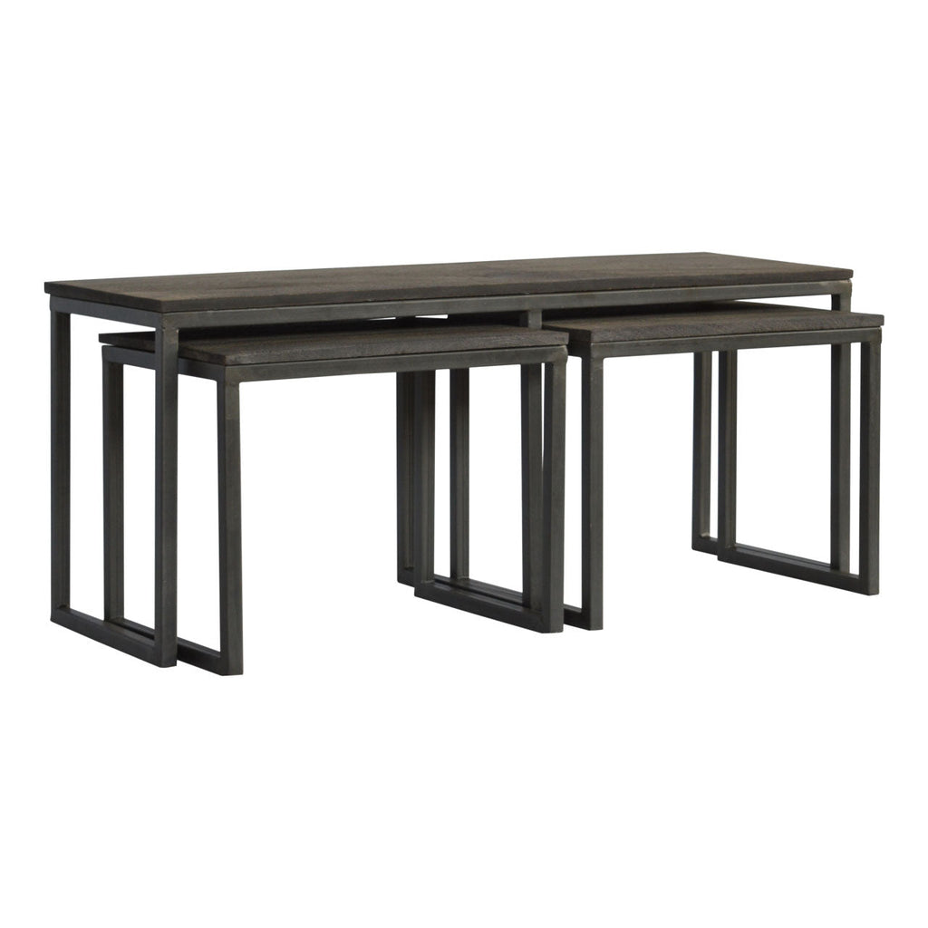 Industrial Iron Nest of Tables