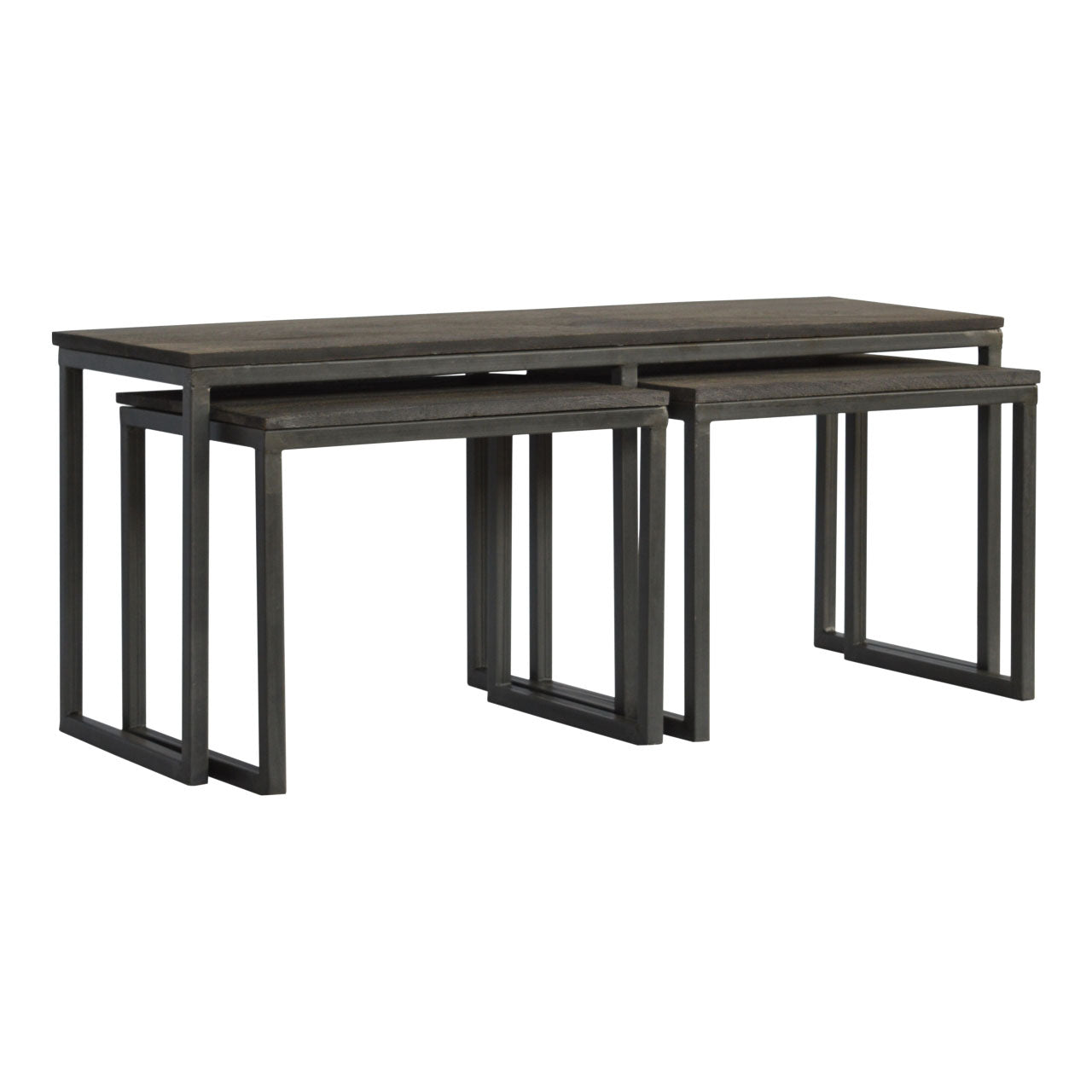 Industrial Iron Nest of Tables