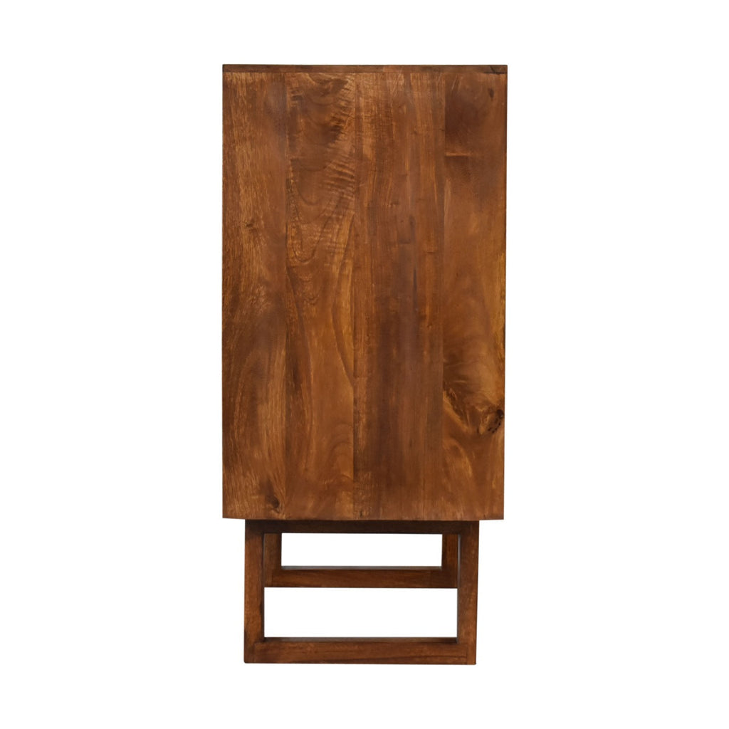 U-Shaped Legs Wooden Cabinet