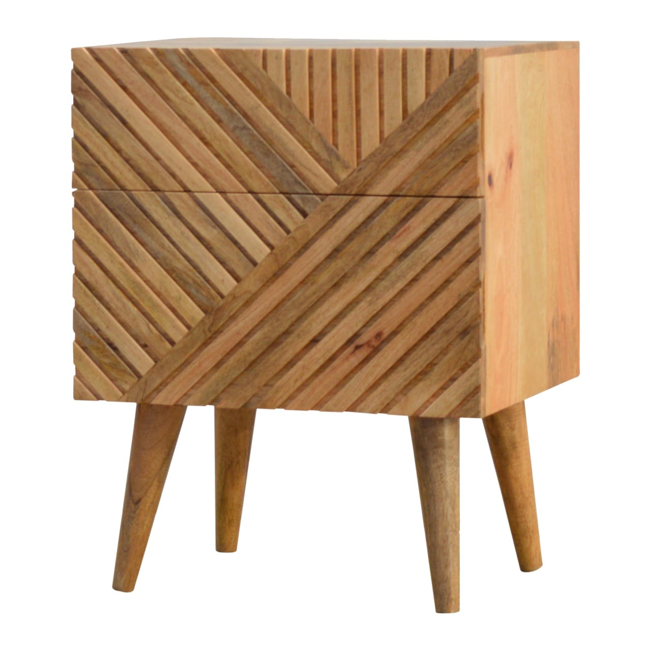 Lille Bedside Table, Mango Wood