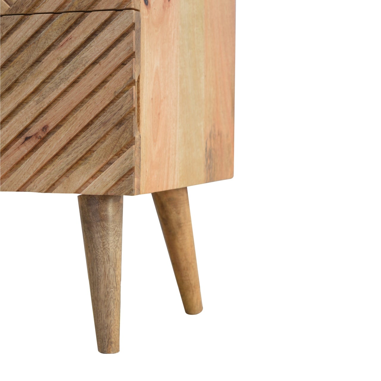 Lille Bedside Table, Mango Wood