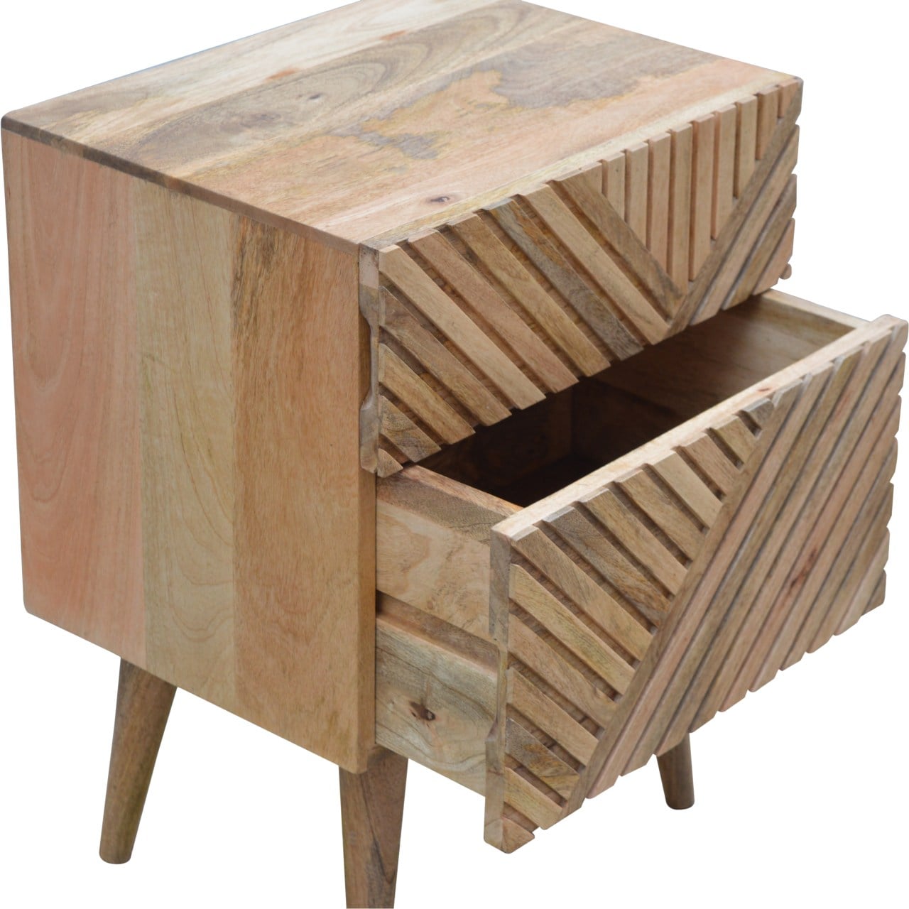 Lille Bedside Table, Mango Wood