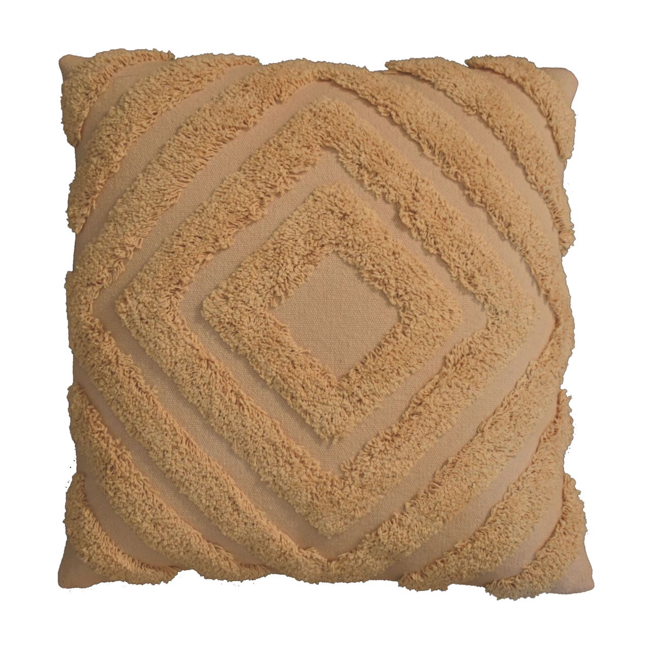 Cream Mini Diamond Cotton Cushion Set of 2