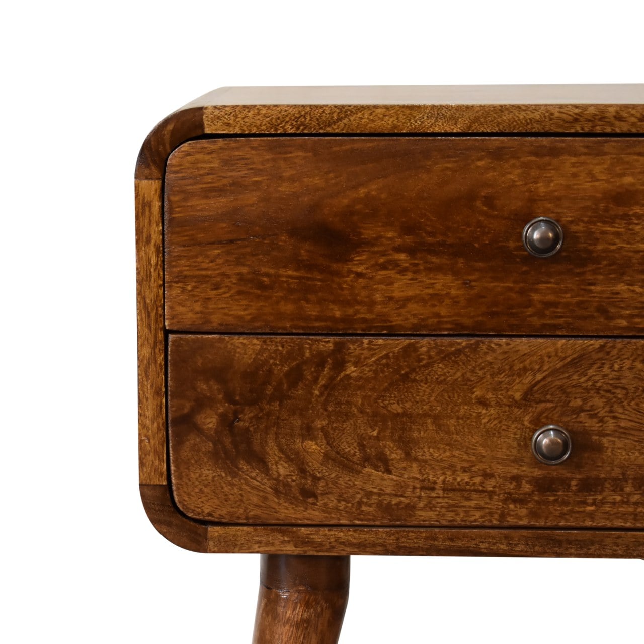 Arto Bedside Table, Chestnut