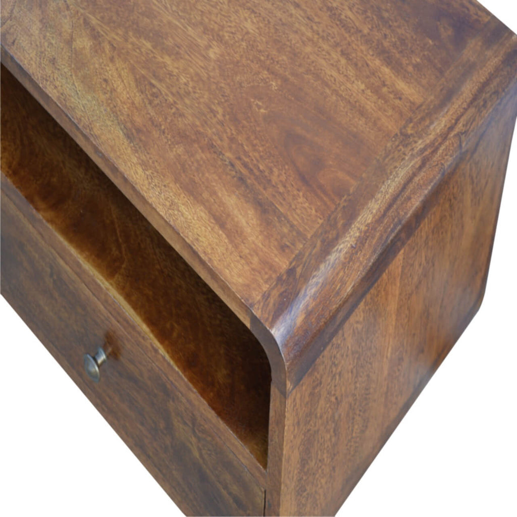 Arto TV Stand, Chestnut