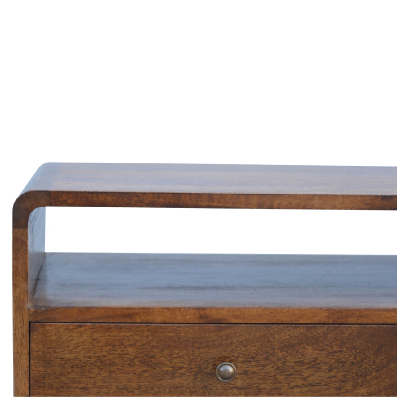 Arto TV Stand, Chestnut