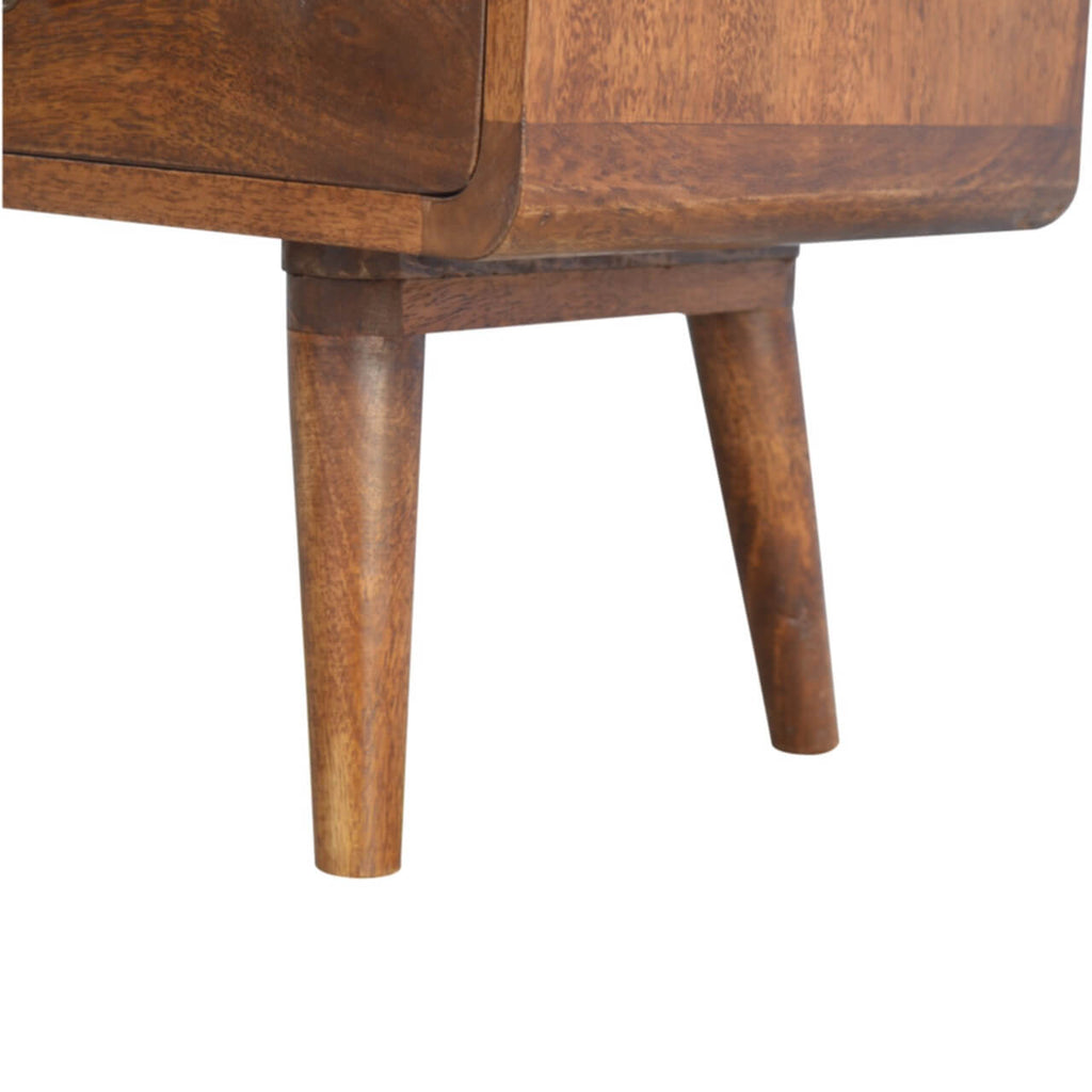 Arto TV Stand, Chestnut