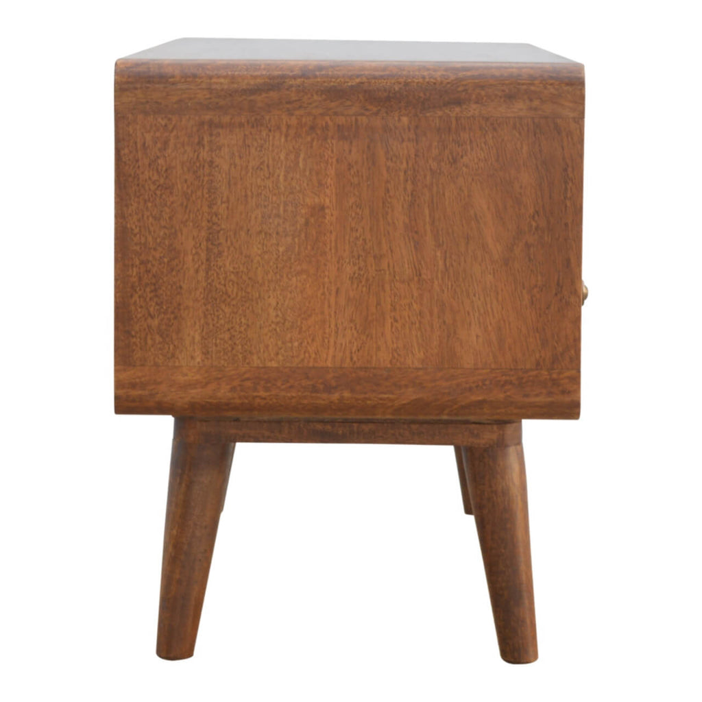 Arto TV Stand, Chestnut