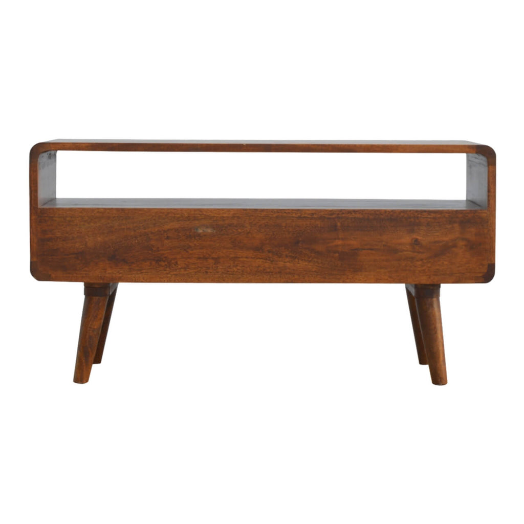Arto TV Stand, Chestnut