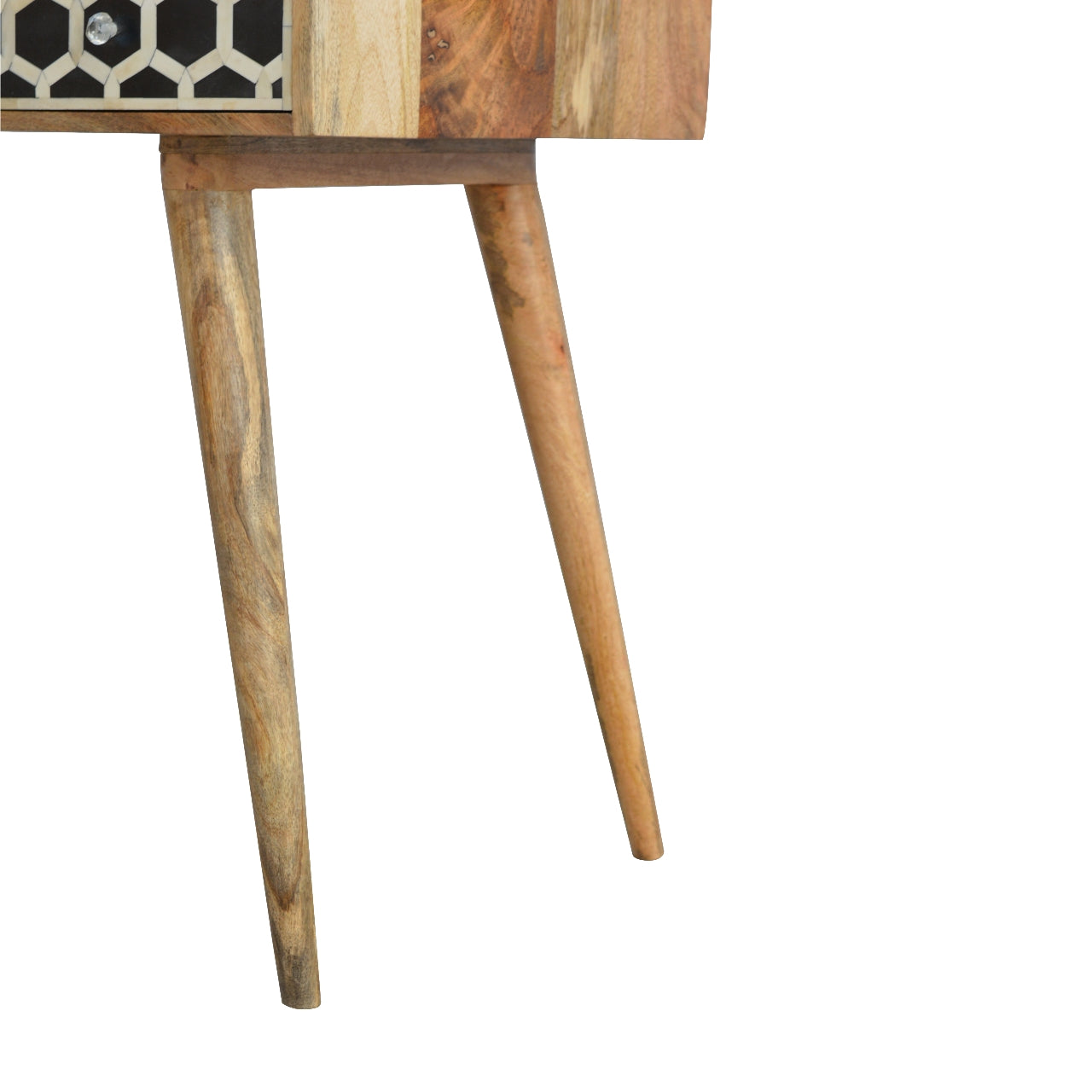 Bone Inlay 2 Drawers Console Table