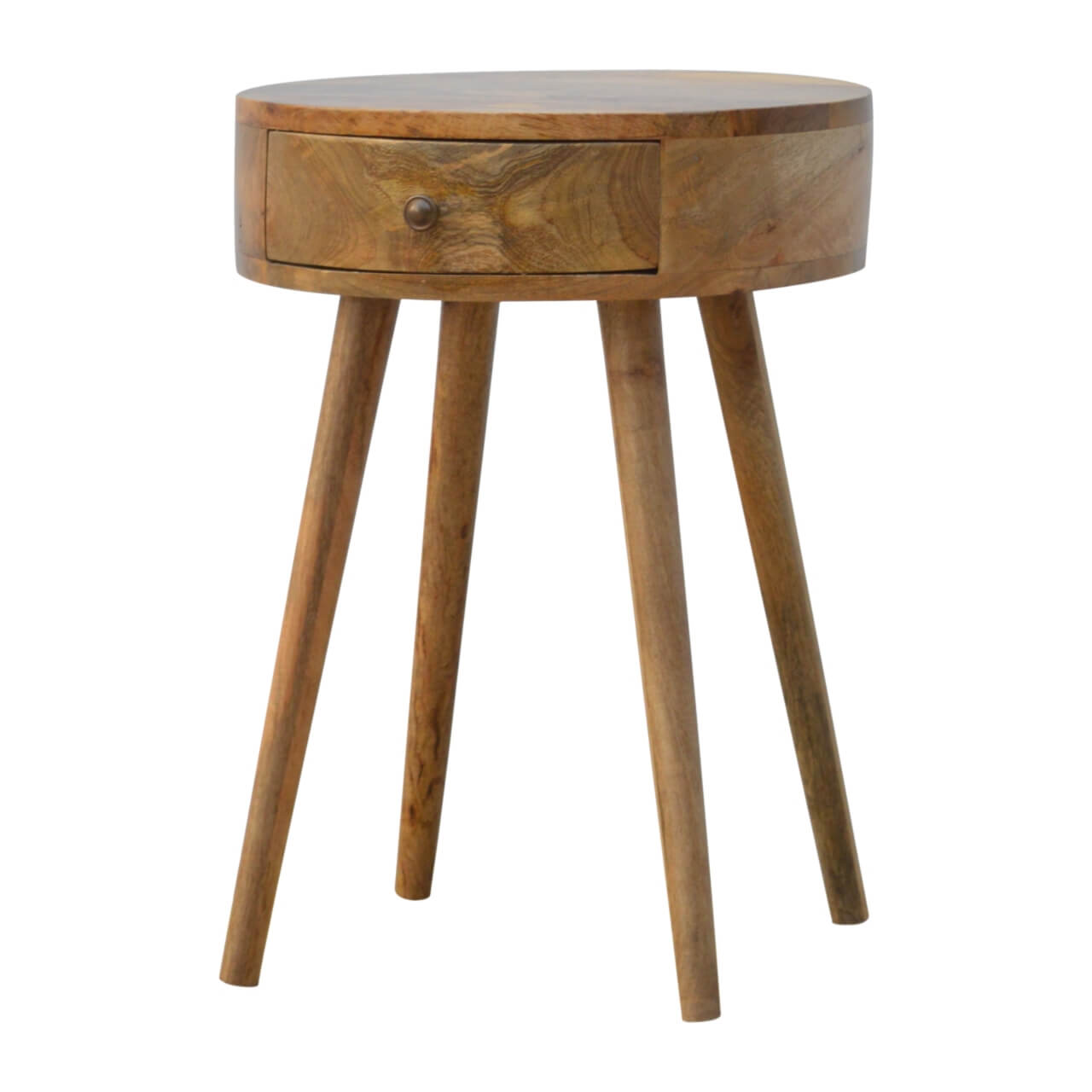Circular Bedside Table
