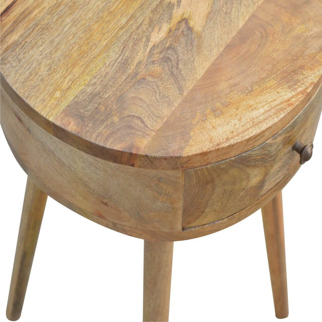 Circular Bedside Table