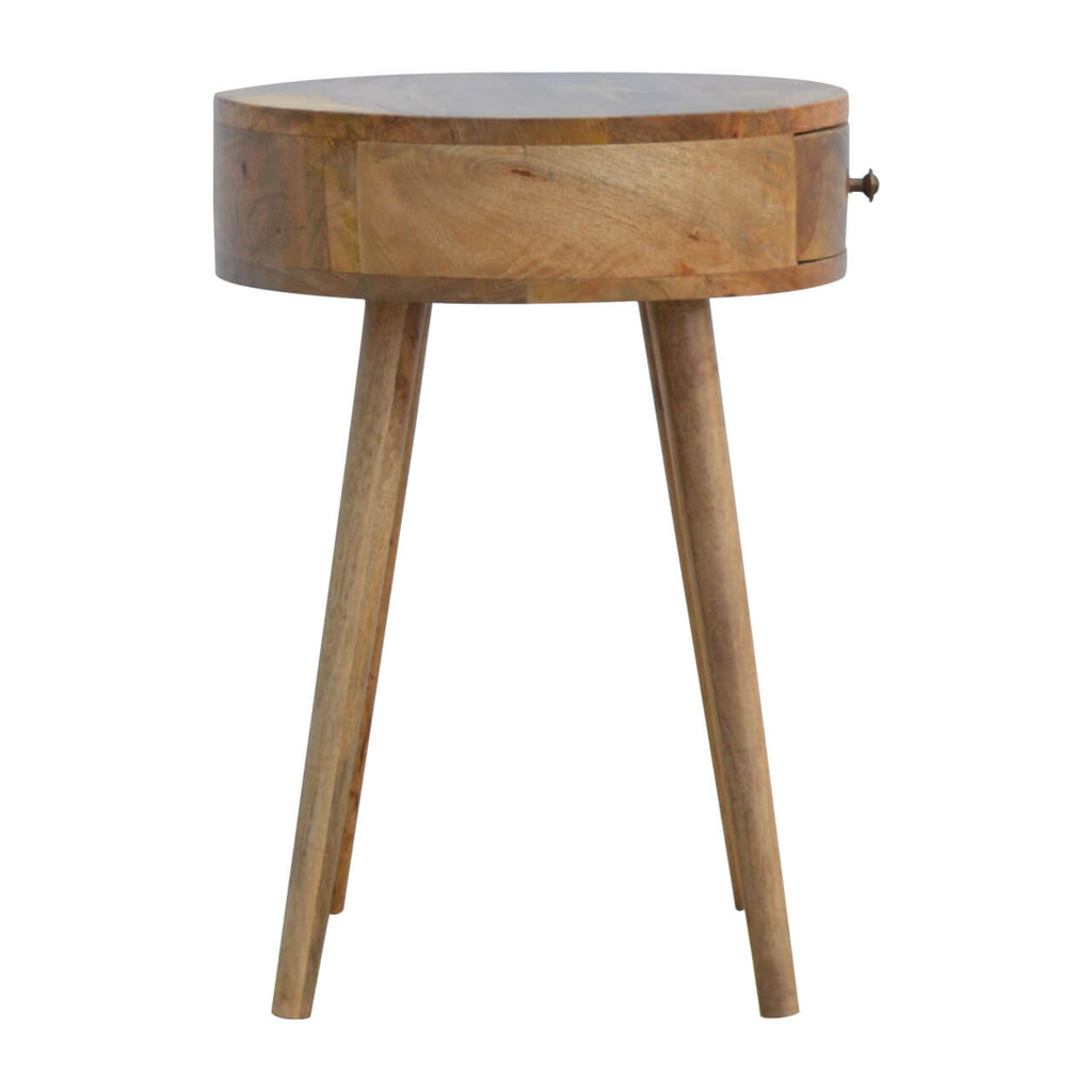 Circular Bedside Table